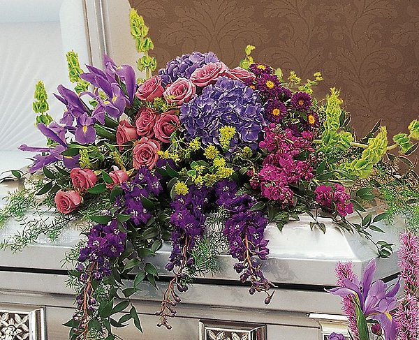 Graceful Tribute Casket Spray