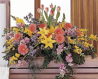 Blooming Glory Casket Spray