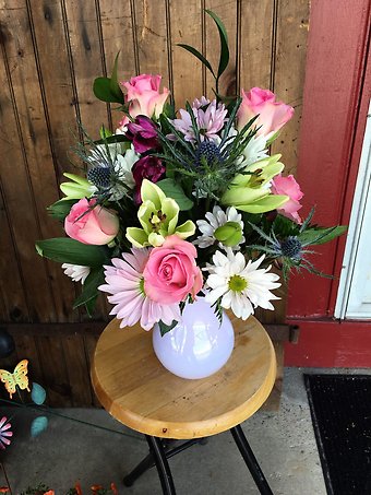 Spring Rose Arrangement