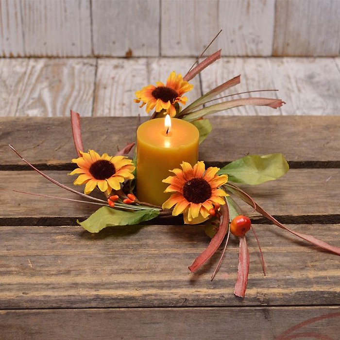 Autumn Haze 2.5in Candle Ring