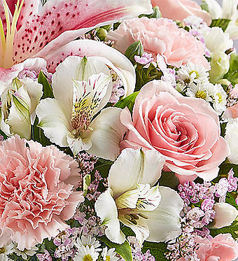 Florist Choice Pink & White Bouquet Regular