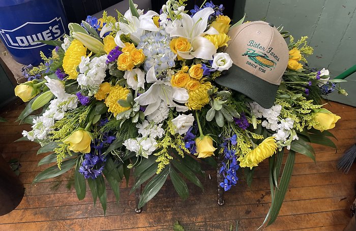 blue white and yellow Heaven