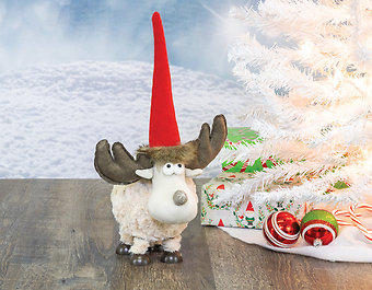 Plump Christmas Moose