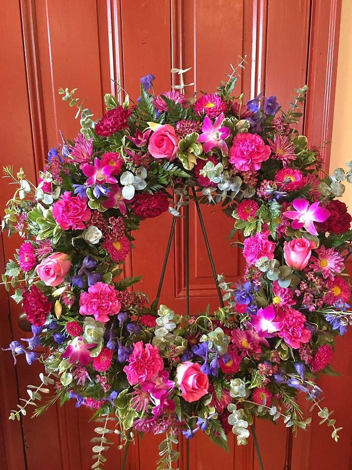 Jewel Tone Wreath