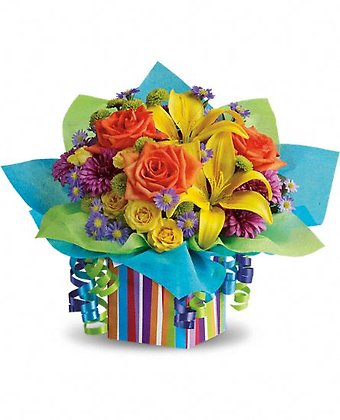 Teleflora\'s Rainbow Present