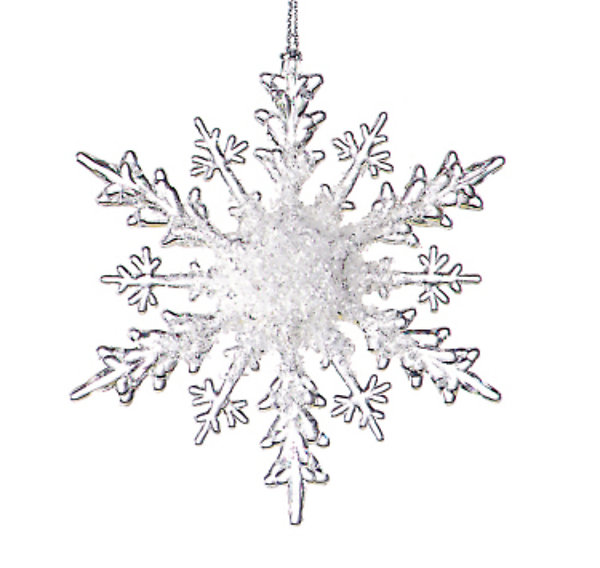 Sm. Snowflake w/ Ice
