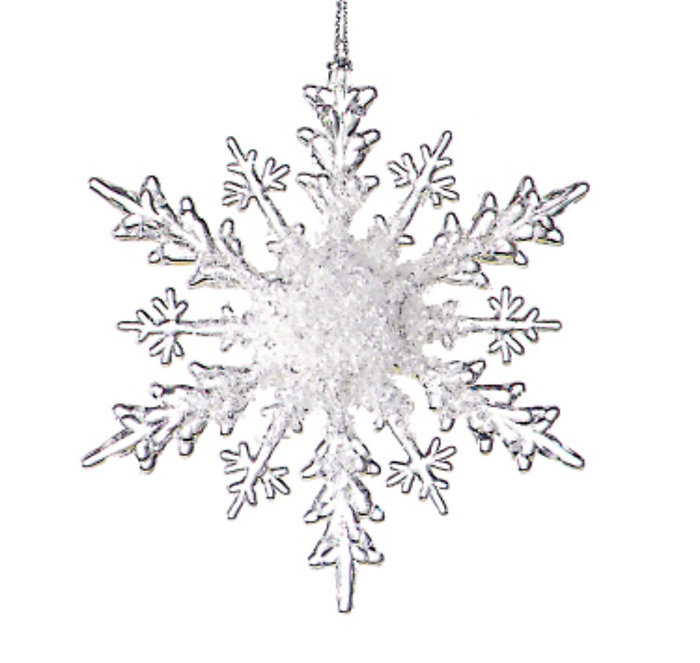 Sm. Snowflake w/ Ice