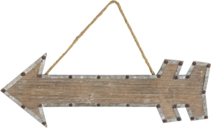 Decorative Arrow Hanger- Sm