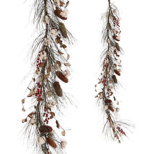 Cotton and Berry Garland