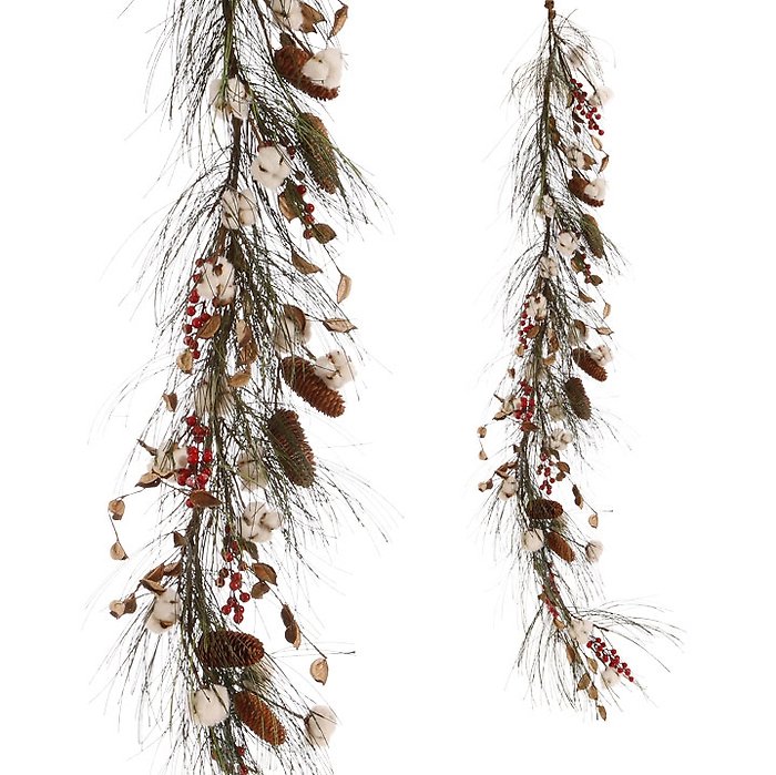 Cotton and Berry Garland