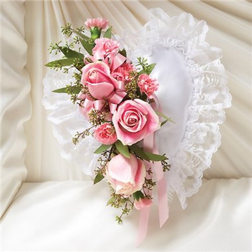 Pink Satin Heart