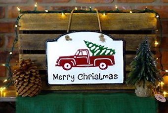 Vintage Truck Vintage Sign