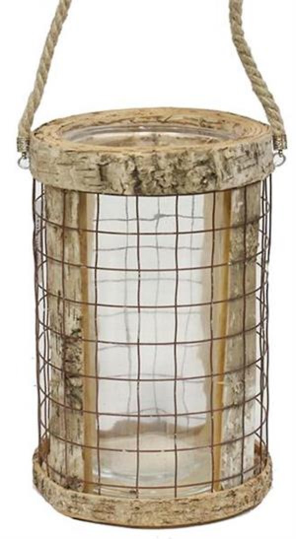 Birch and Wire Vase-lg