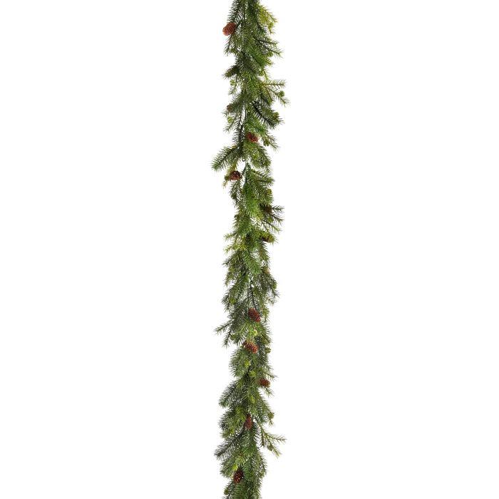 Mixed Pine with Cone Garland