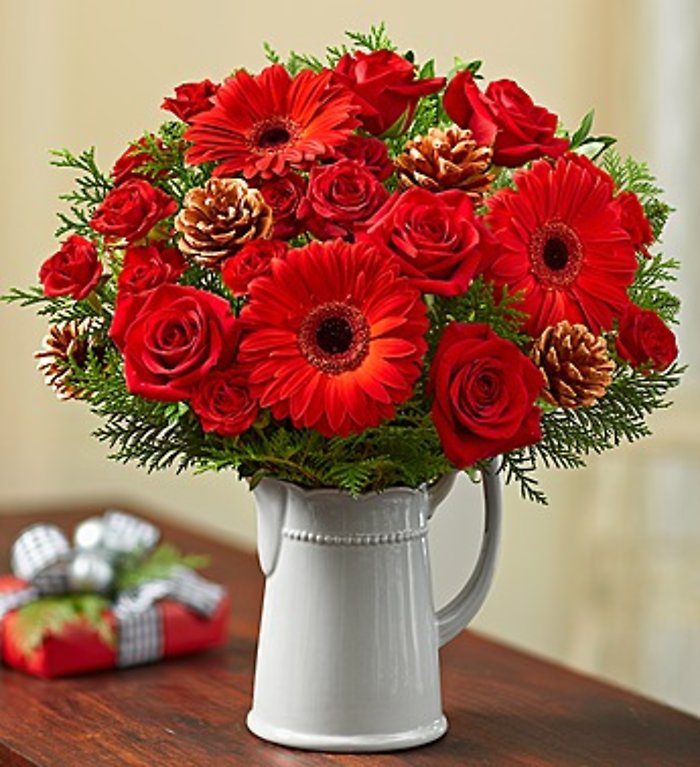 Seasons Greetings Pitcher