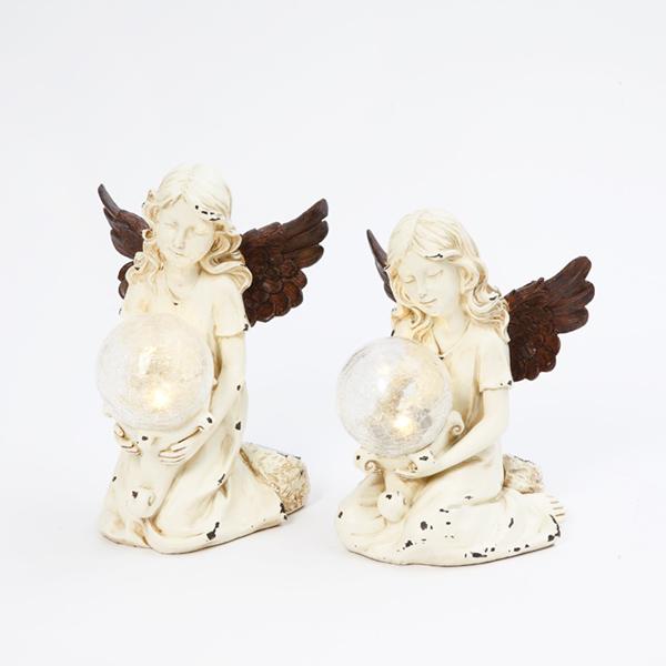 12\" Resin Angel with Bronze Wings
