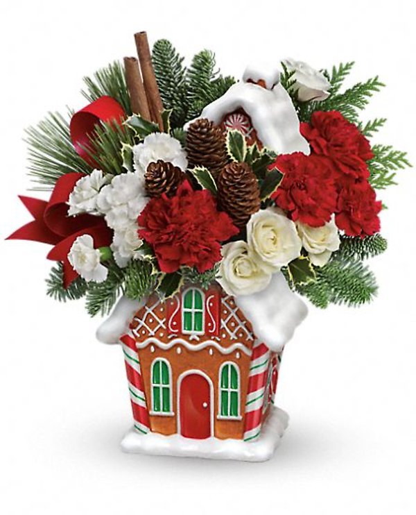 Ginger Bread Cookie Jar Bouquet